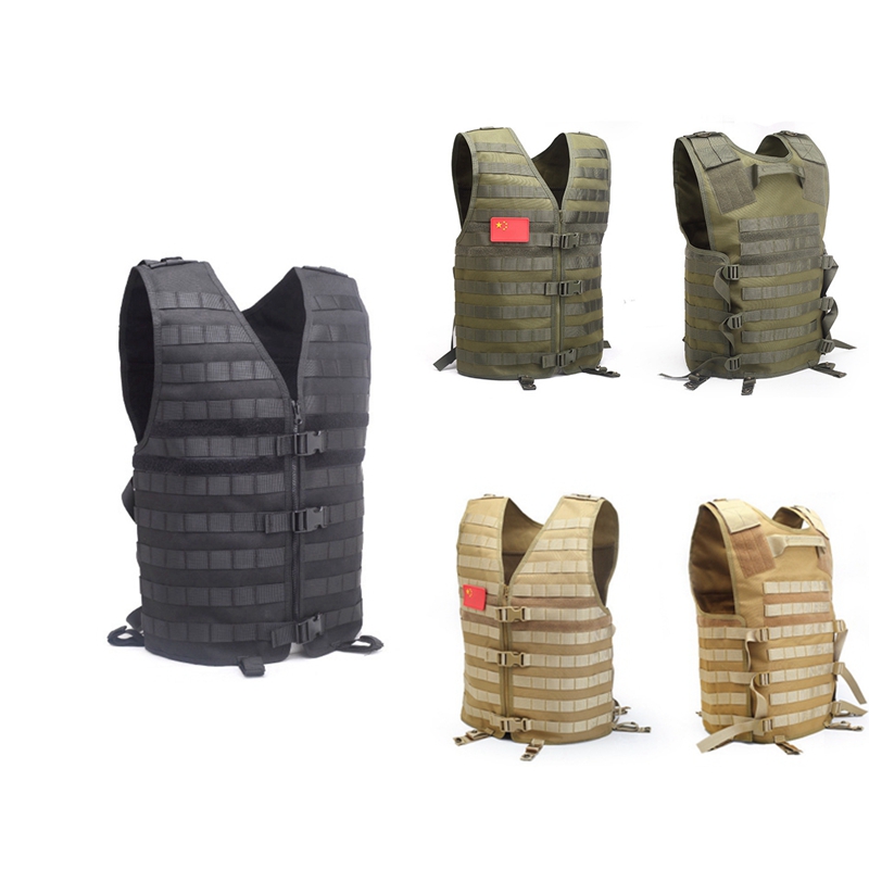 Camouflage Hunting Jacket - Chaleco Molle de camuflaje táctico militar