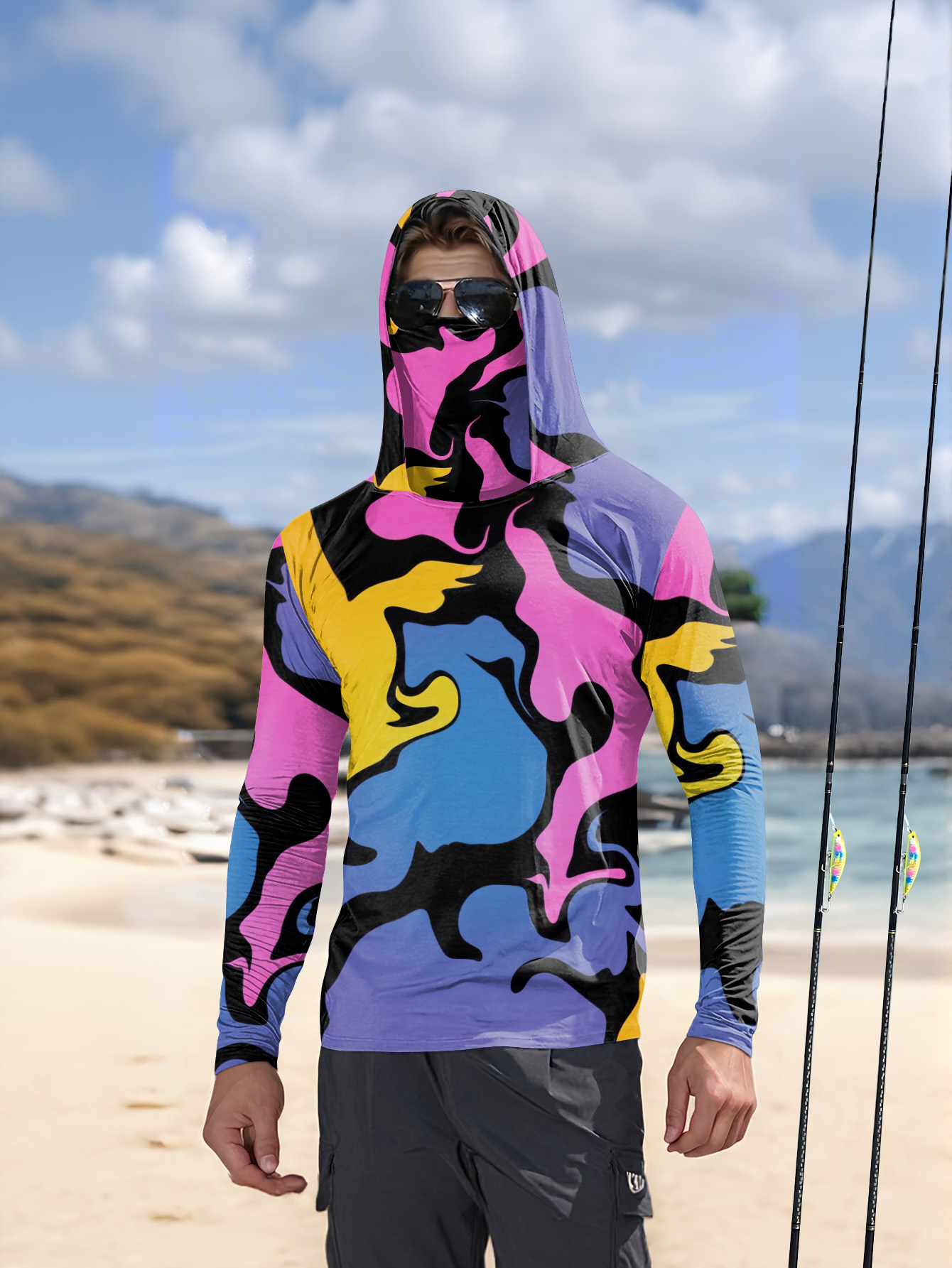 Hunting & Outdoor Supplies Vanderbijlpark Photos - Sudadera con capucha para pesca, camisa
