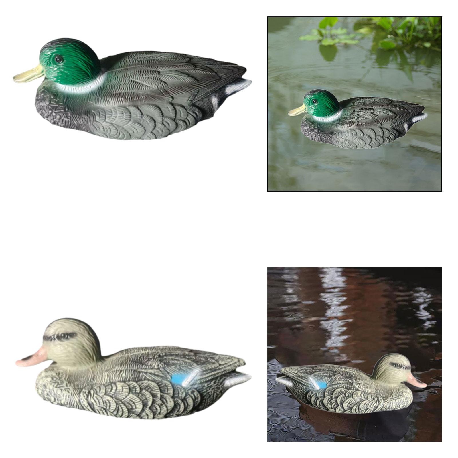 Outdoor Hunting Place - Señuelo de pato flotante, falso realista,