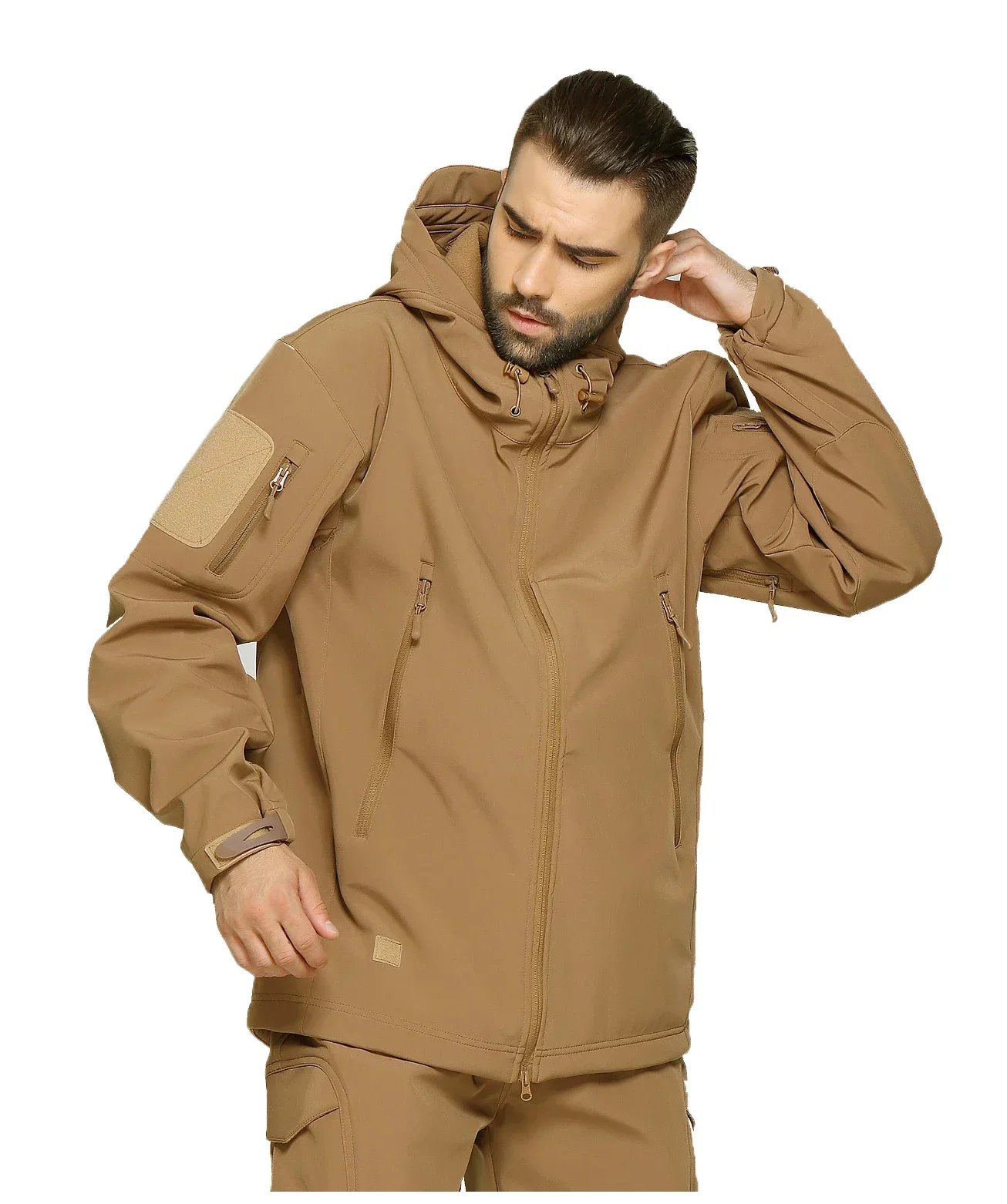 Camouflage Hunting Jacket - Traje de asalto de concha suave