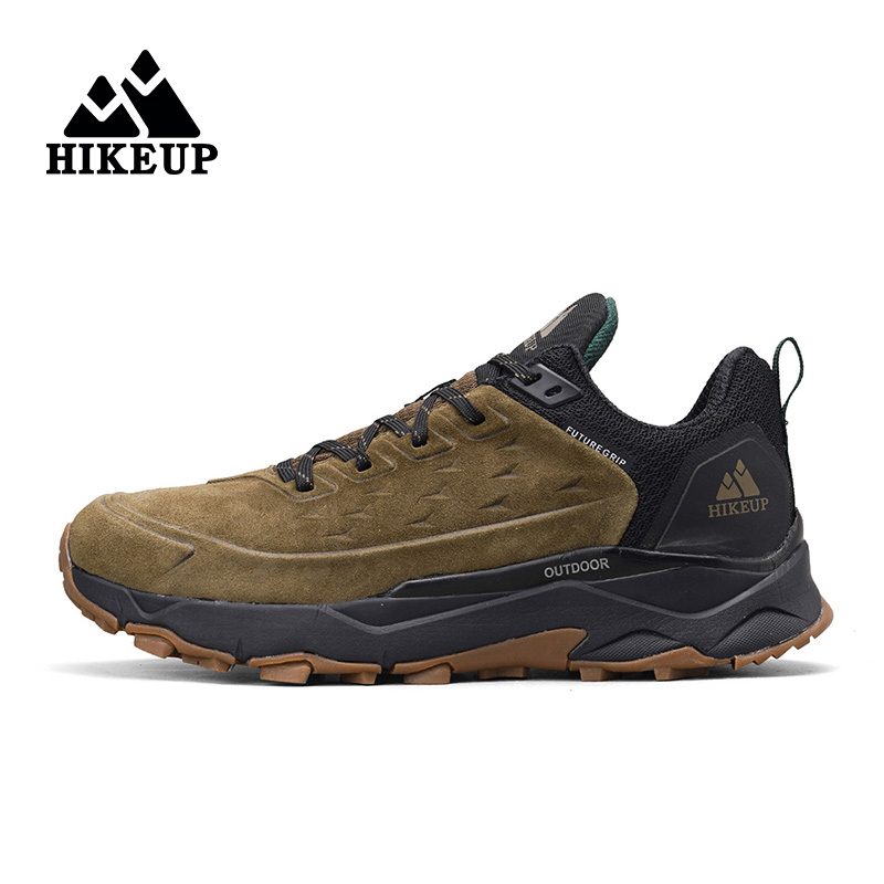 Outdoor Hunting Boots For Men - HIKEUP-zapatos acolchados con suela de goma