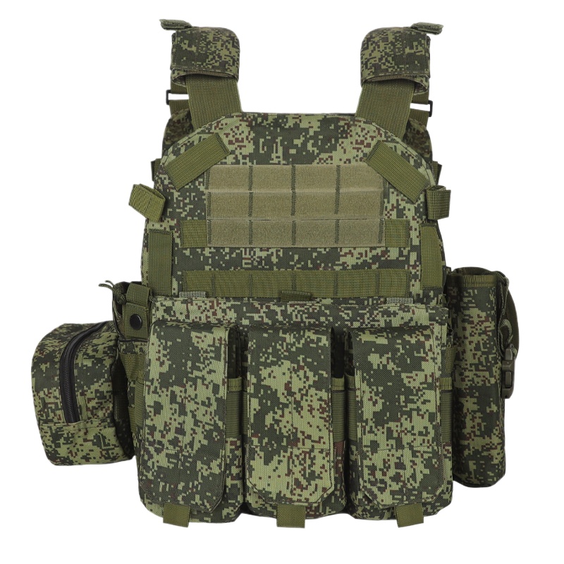 Camouflage Hunting Jacket - Chaleco Táctico de Camuflaje 6094, Portaplacas