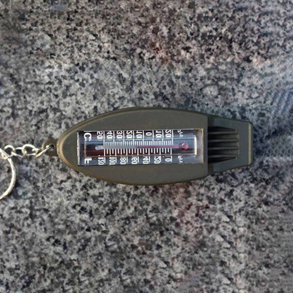 Hunting Outdoor Thermometer - 2 piezas de llavero multifuncional de