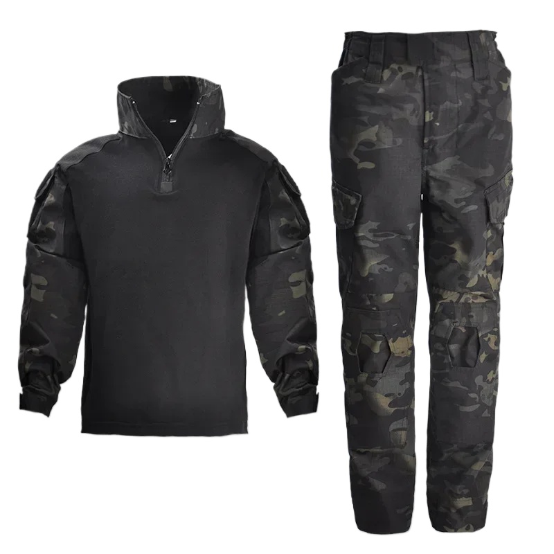 Camouflage Hunting Jacket - Uniforme táctico para niños, conjuntos de