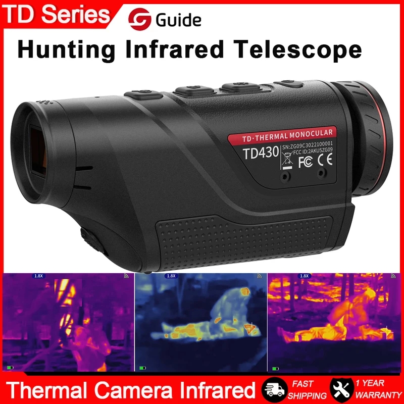 Outdoor Hunting Guide - Guía TD211 TD411 cámara térmica para