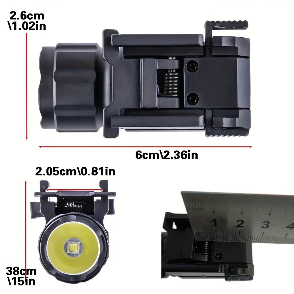 Linterna LED táctica portátil  - Outdoor Hunting Guide reseña y precio