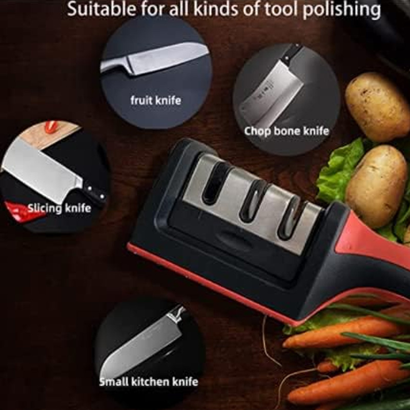Kit Afilador de Cuchillos de 3 - Hunting Knife Outdoor Edge reseña y precio