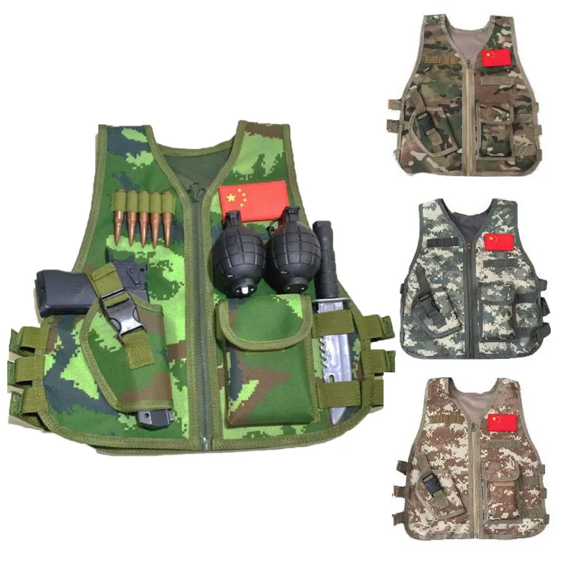 Chaleco de Camuflaje para Niño - Camouflage Hunting Jacket reseña y precio