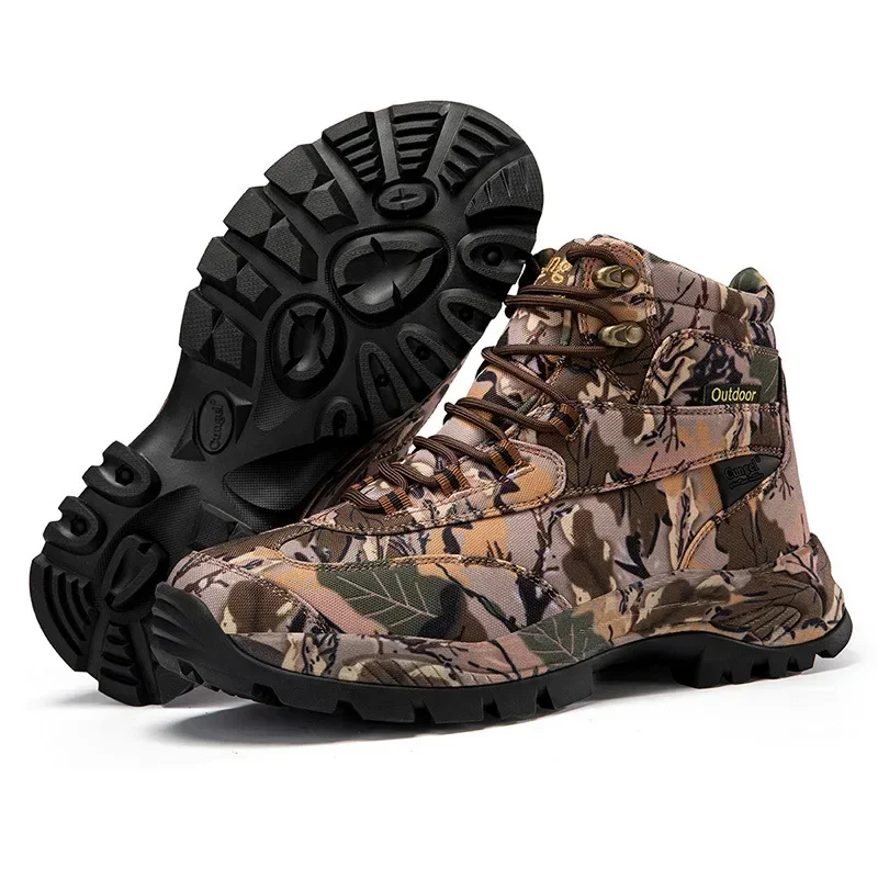 Botas de caza de camuflaje de  - Outdoor Hunting Boots For Men reseña y precio