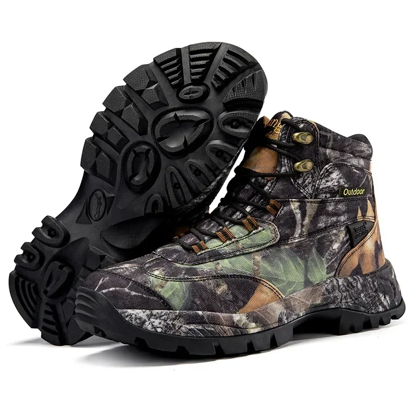 Botas de caza de camuflaje de  - Outdoor Hunting Boots For Men reseña y precio