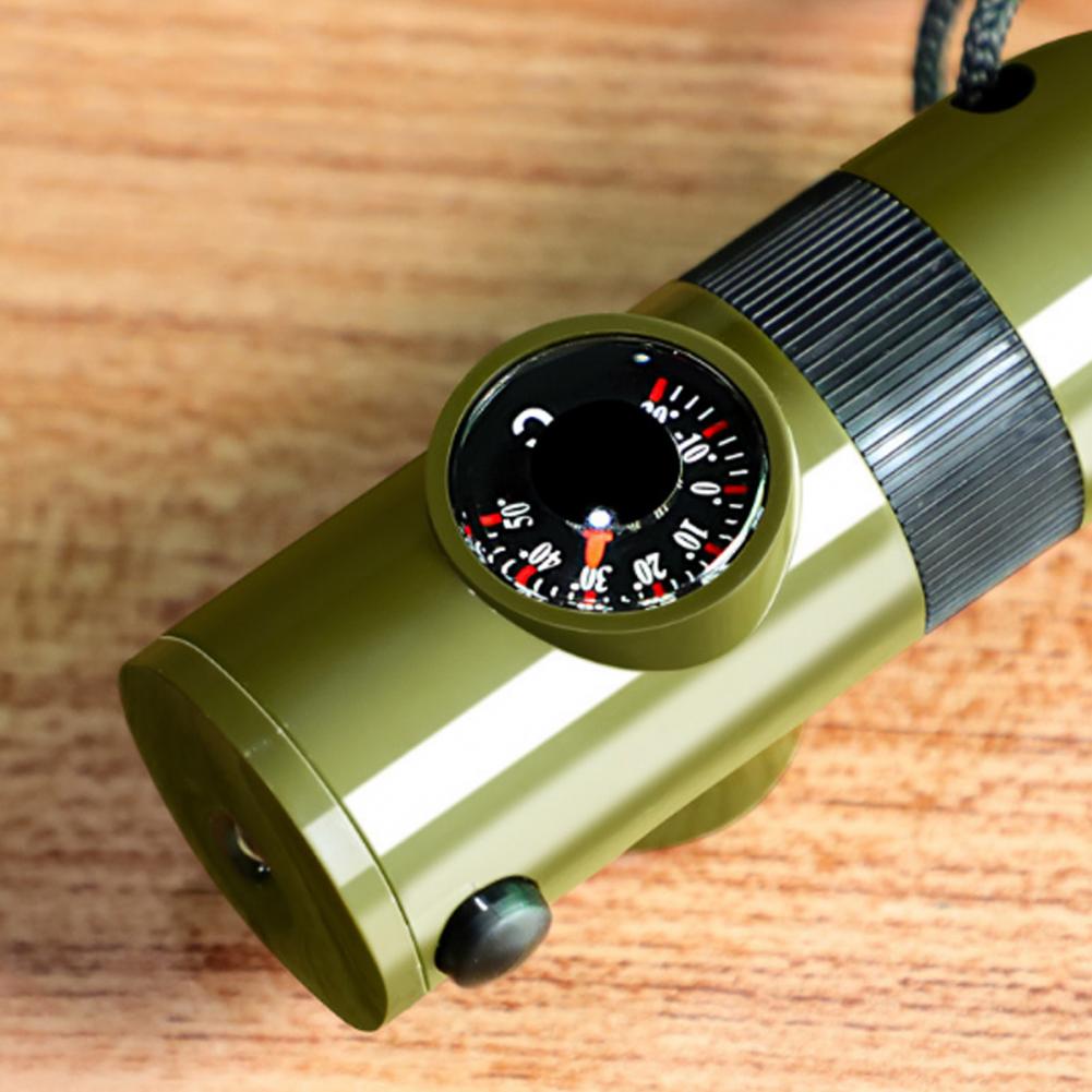 Silbato Multifuncional 7 en 1  - Hunting Outdoor Thermometer reseña y precio