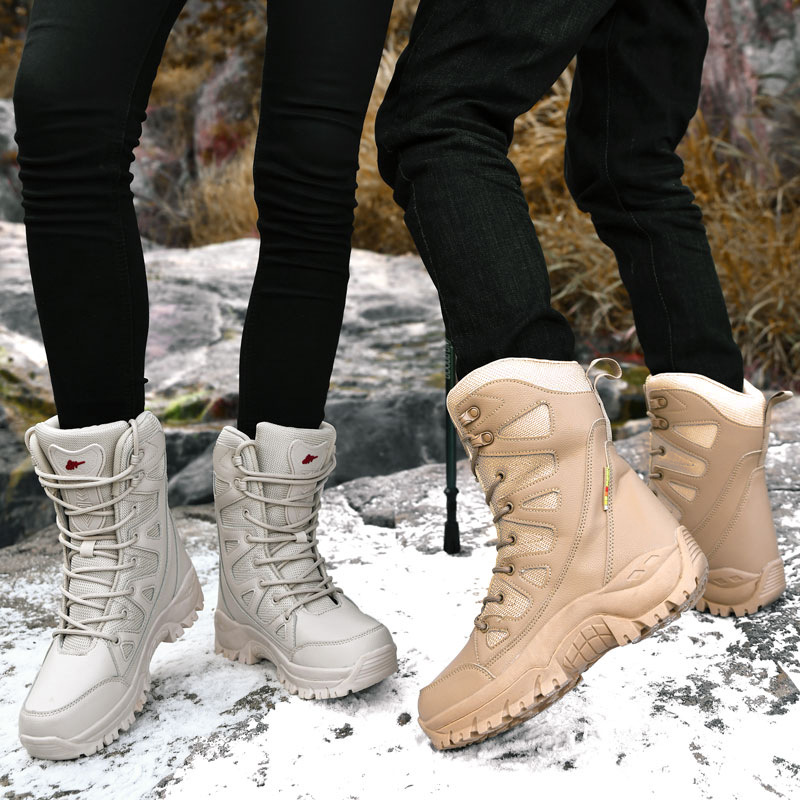 Botas de senderismo de inviern - Outdoor Hunting Boots For Men reseña y precio