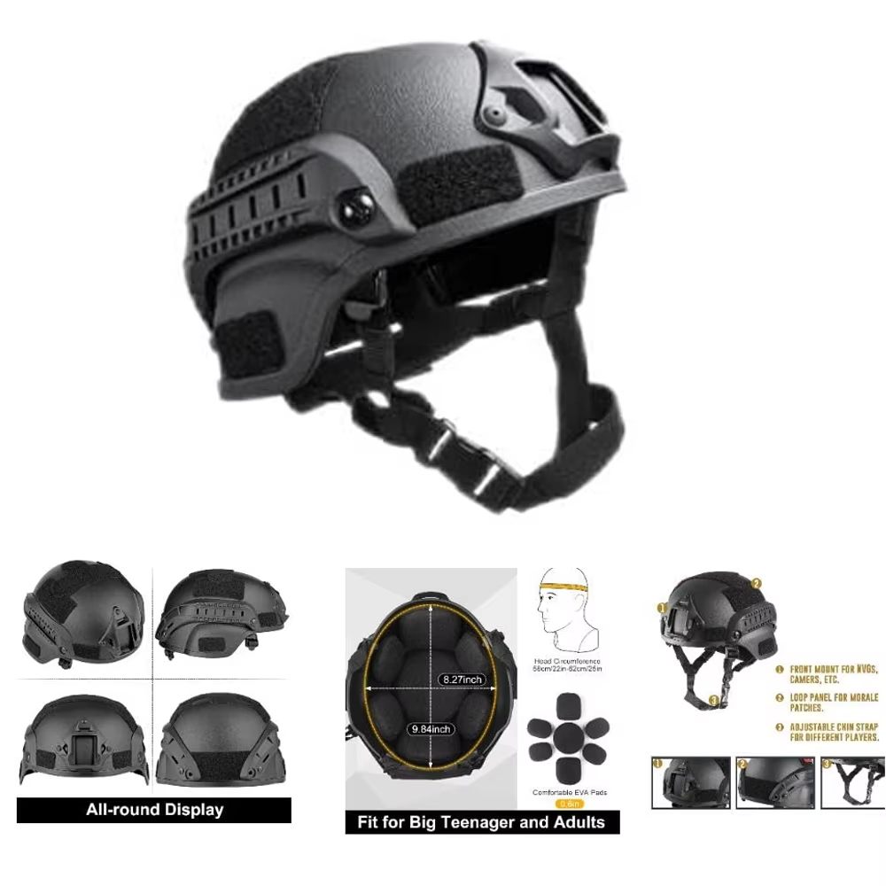 Casco MICH Airsoft y Set de Má - Outdoor Hunting Guide reseña y precio