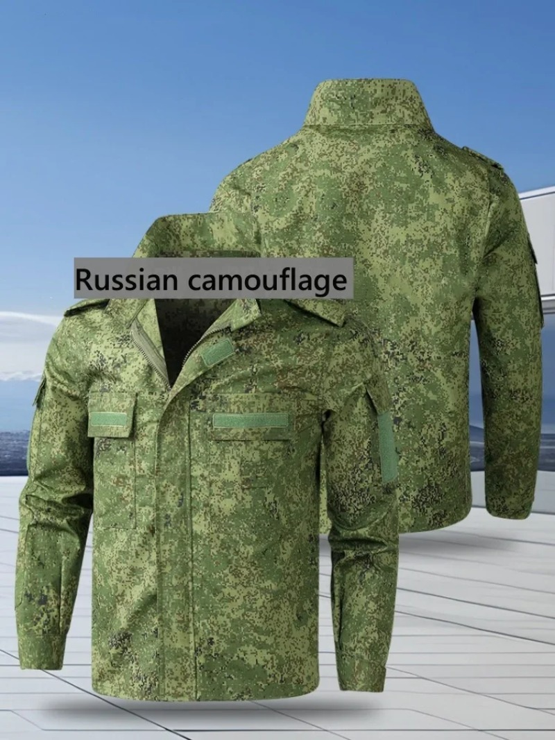 Traje Táctico de Camuflaje Rus - Camouflage Hunting Jacket reseña y precio