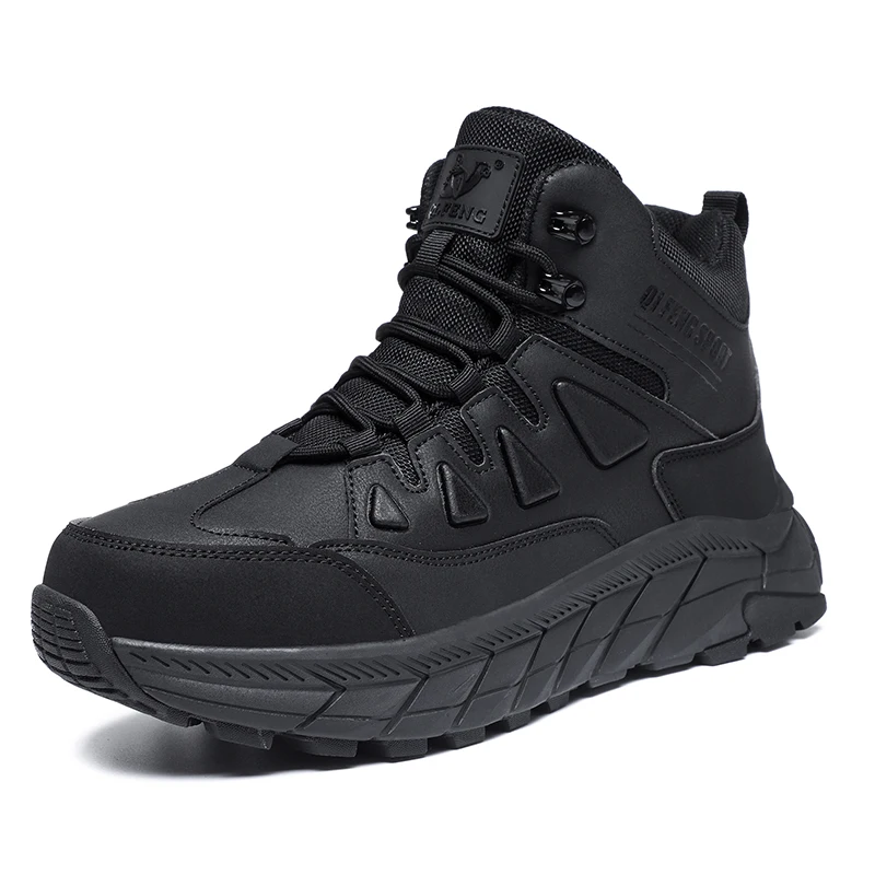 Botas de senderismo de cuero d - Outdoor Hunting Boots For Men reseña y precio
