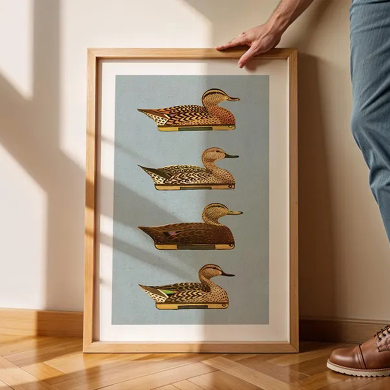 Pósteres impresos de pared par - Outdoor Hunting Paintings reseña y precio
